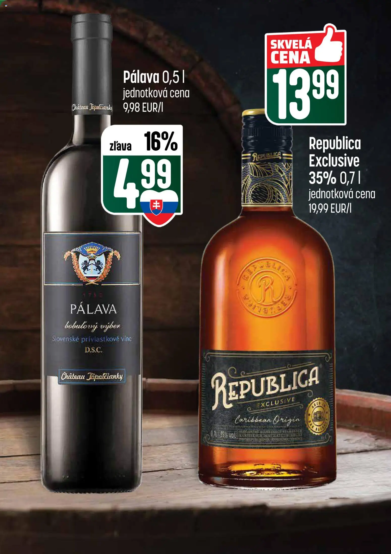 Nové COOP Jednota akcie – leták je platný od 16.04.2026 | Strana: 48 | Produkty: Víno, Republica