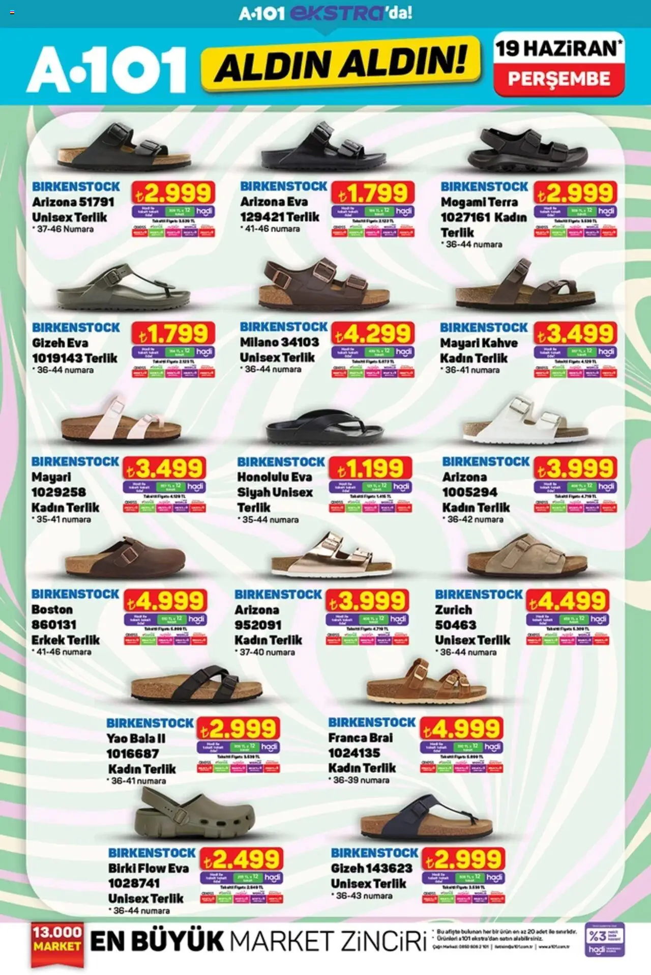 A101 Katalog Aldın Aldın - 19.06.2025 tarihinden itibaren geçerlidir | Sayfa: 18 | Ürünler: Kahve, Terlik