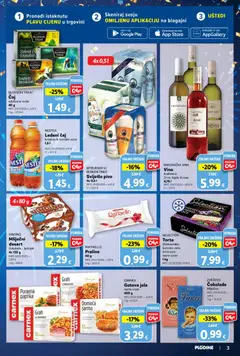 Plodine - Katalog - Pregled kataloga iz trgovine Plodine, vrijedi od 07.01.2026 | Stranica: 3 | Proizvodi: Praline, Ledeni čaj, Voće, Breskva
