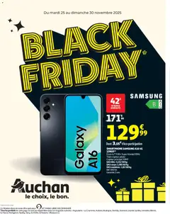 Auchan - Prévisualisation de Auchan Black Friday valide à partir de 25.11.2025