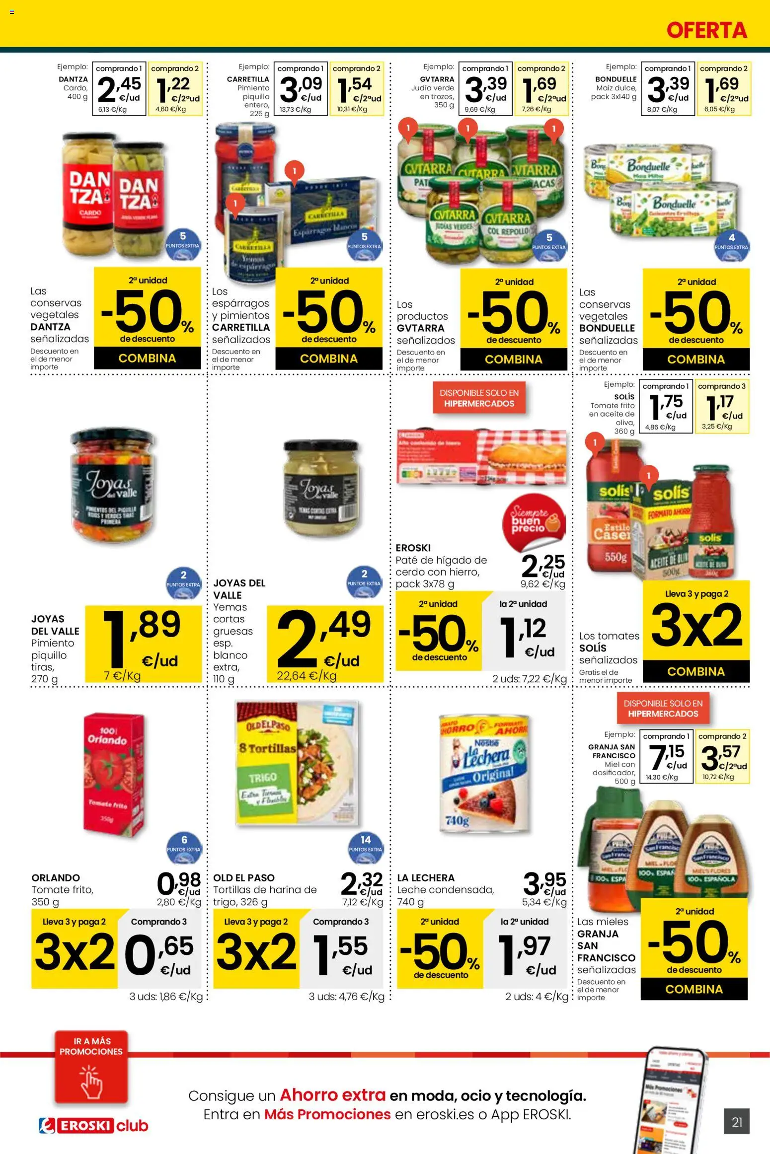 Eroski folleto │ válido desde el 05.01.2026 | Página: 21 | Productos: Σφουγγαρίστρα, Cerdo, Νερό καρύδας, Κάδος απορρυμάτων