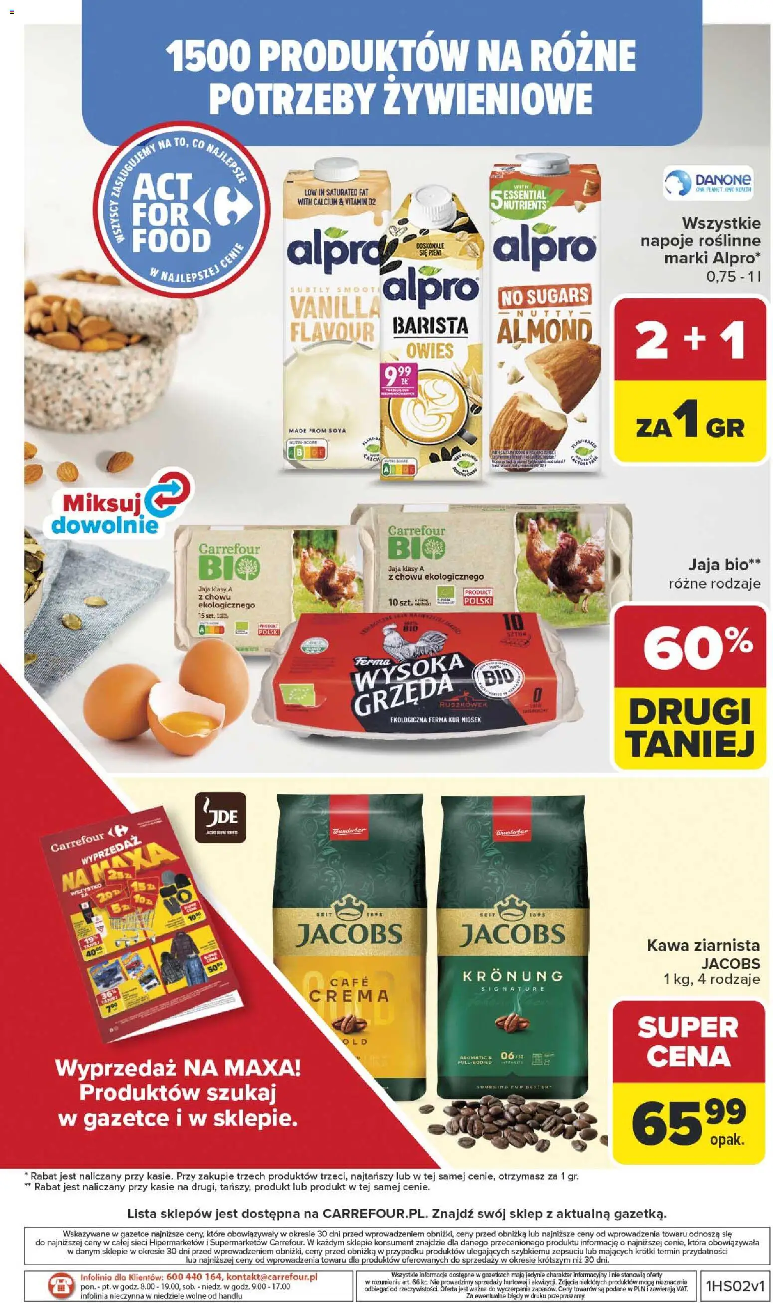 Carrefour Gazetka od 05.01.2026 | Strona: 38 | Produkty: Kawa ziarnista, Napoje, Kawa, Jaja