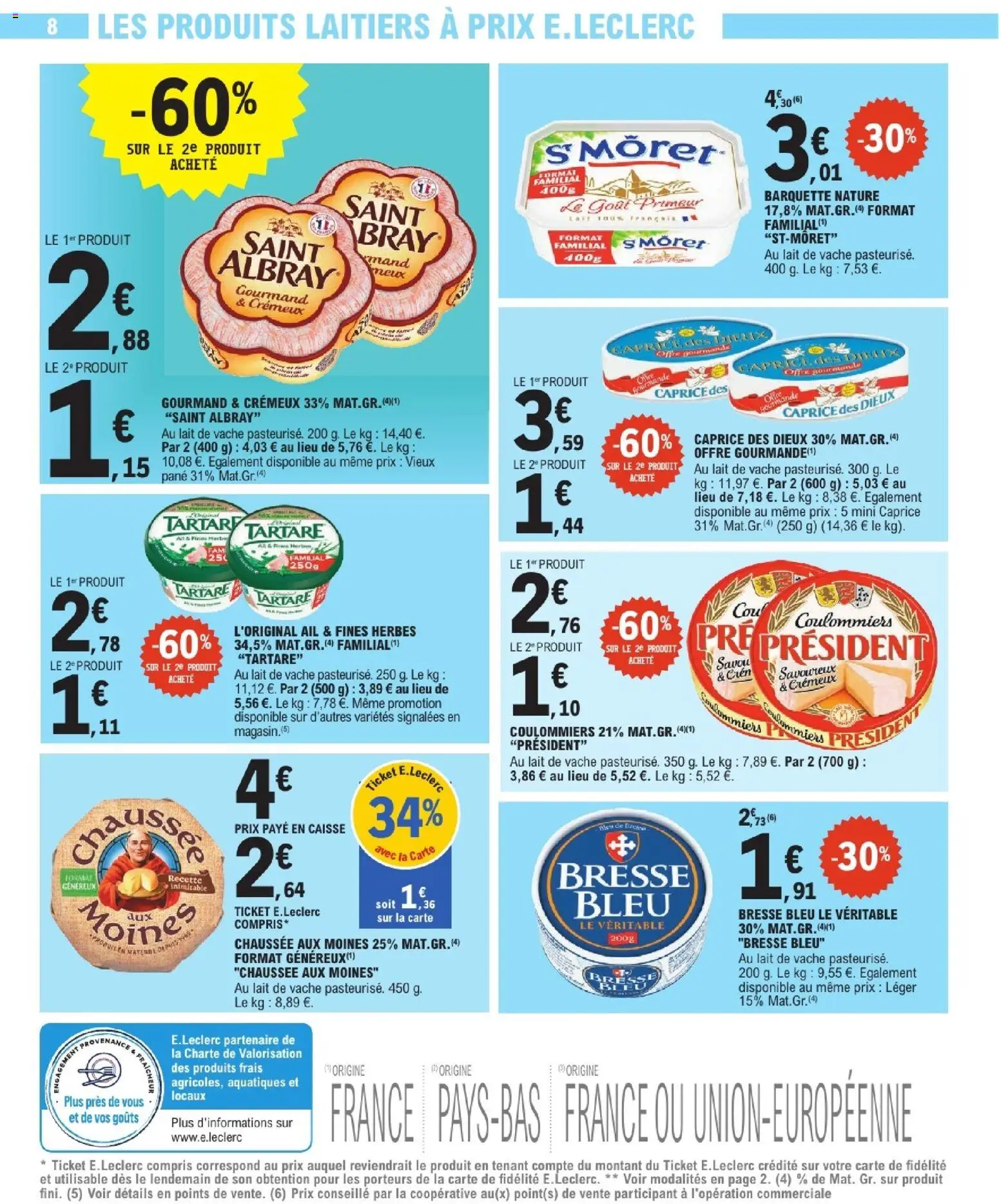 {H1} | Page: 8 | Produits: Chaussée aux Moines, Ail, Caprice des dieux, Lait