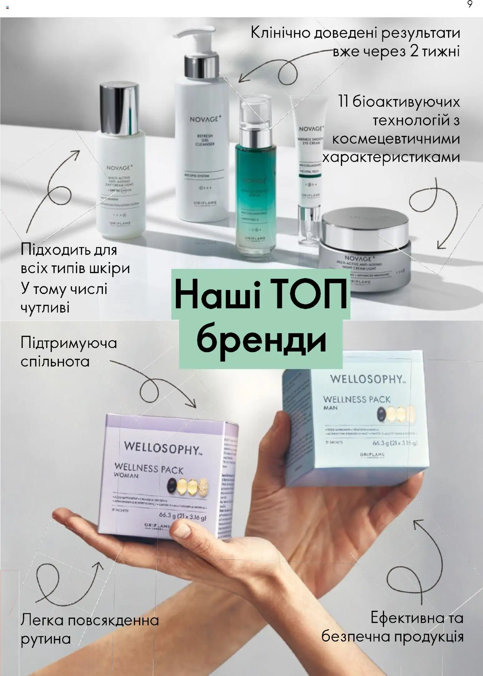 Oriflame Kаталог - дійснийкції з 21.10.2025 | Сторінка: 9 | Товари: Топ