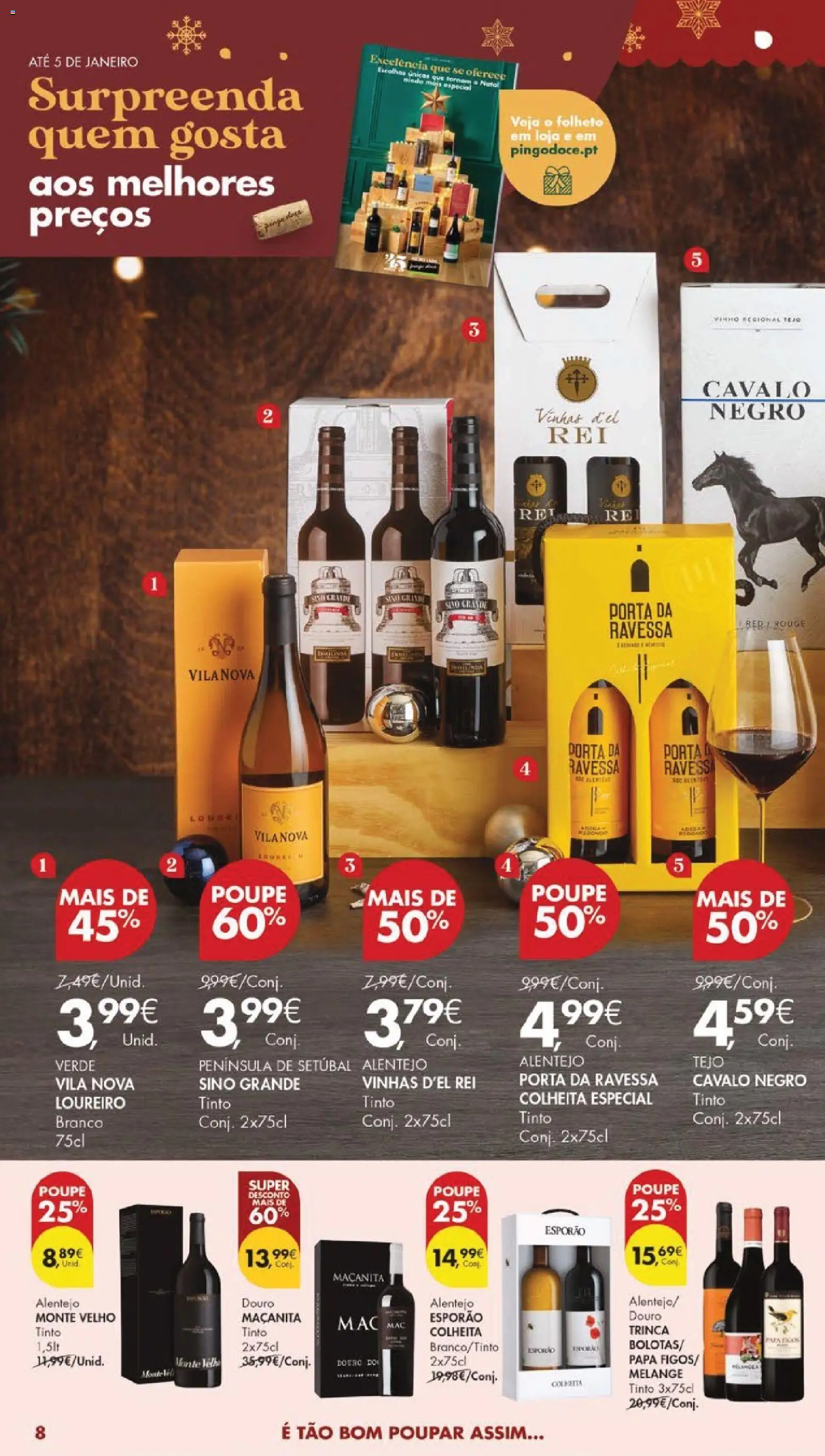 Pingo Doce folheto │ válido de 02.12.2025 | Página: 52 | Produtos: Porta, Vinho