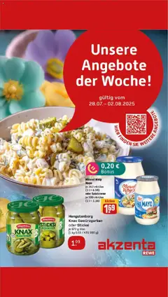 Rewe prospekt Berlin / Prenzlauer Berg	 gültig ab dem 28.07.2025