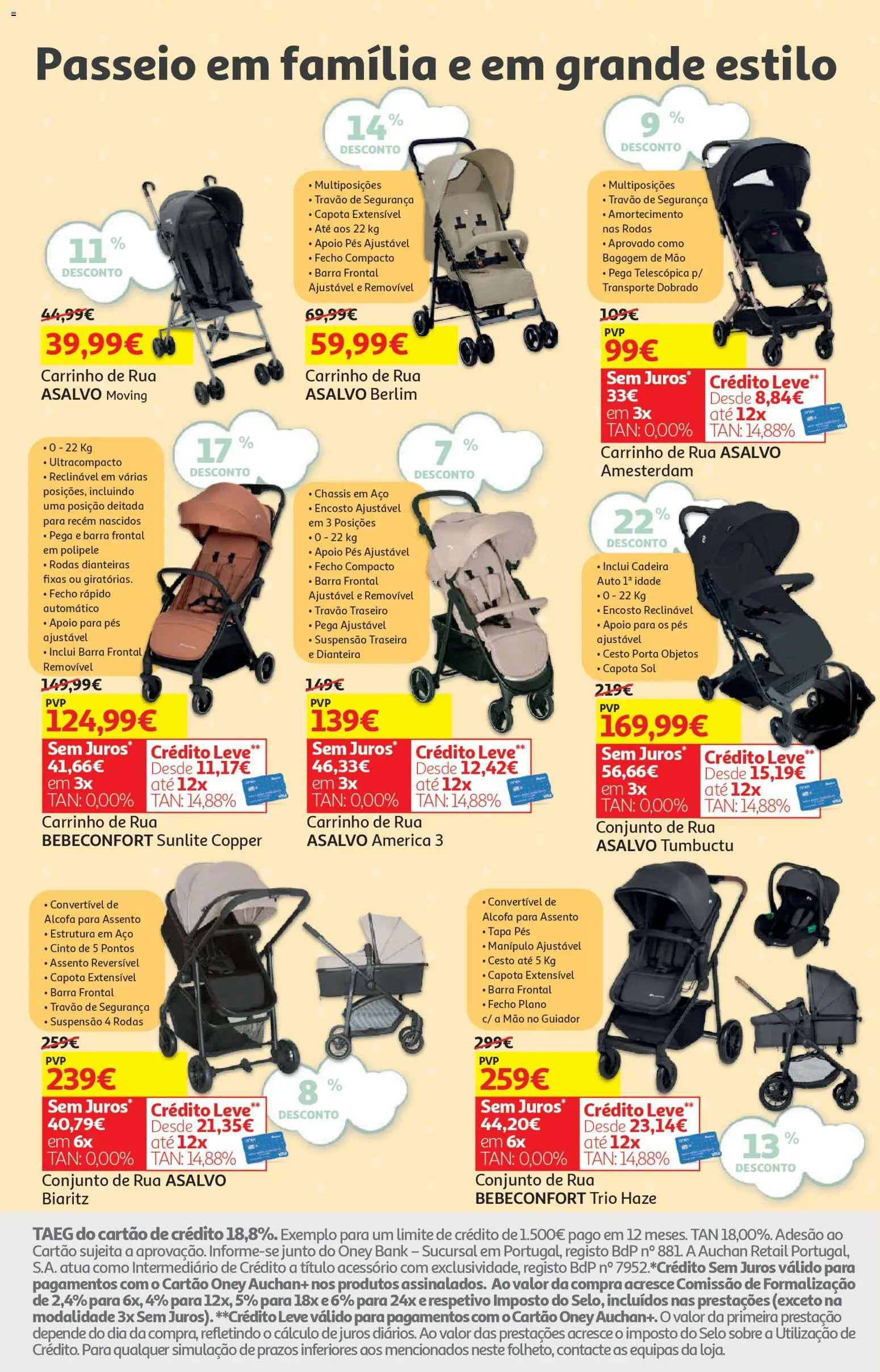 Auchan - Bebé │ válido de 13.01.2026 | Página: 10 | Produtos: Cinto, Porta, Suspensão, Cadeira