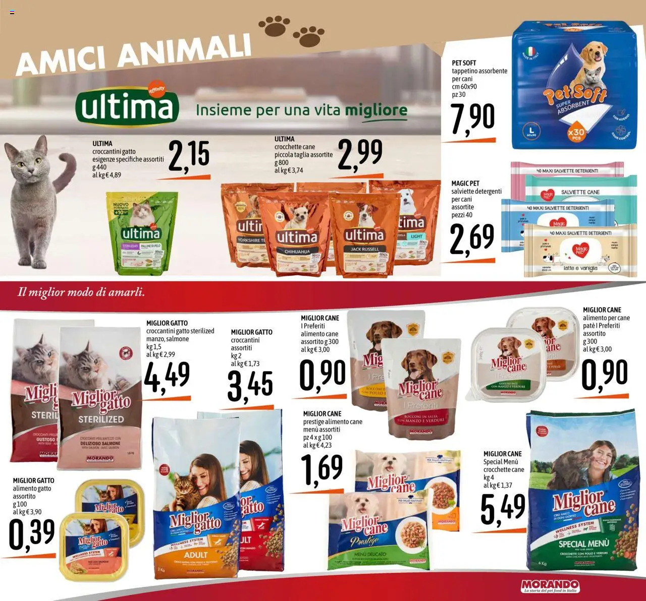 Volantino Emisfero del 07.08.2025 | Pagina: 15 | Prodotti: Paté, Tè, Latte, Crocchette