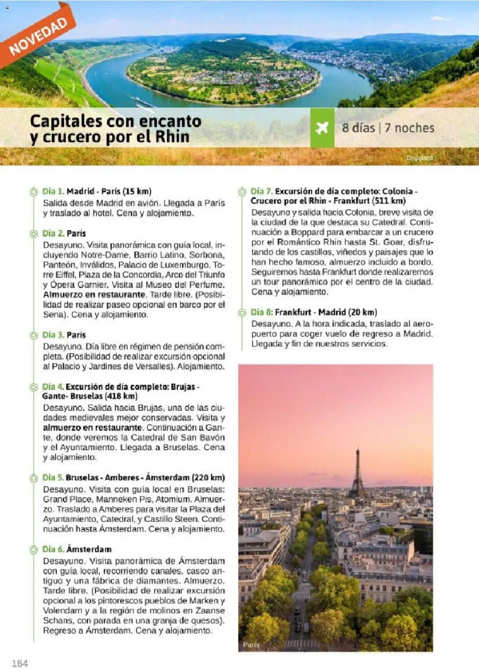 Viajes El Corte Inglés Rutas Culturales de la Comunidad de Madrid │ válido desde el 01.04.2026 | Página: 164 | Productos: Colonia