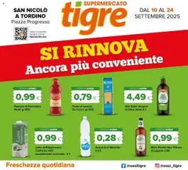 Anteprima del volantino Tigre San Nicolò A Tordino catalogo valido a partire dal 10.09.2025