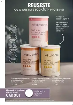 Ofertele Oriflame valabile de la 31.10.2023 | Pagină: 13 | Produse: Lapte, Apple, Ciocolată, Shake