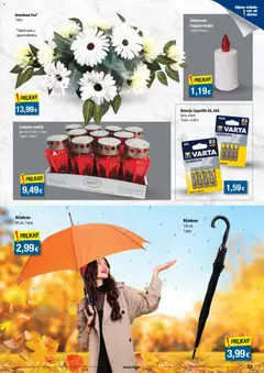 Katalog NTL - Pregled kataloga iz trgovine NTL, vrijedi od 29.10.2025 | Stranica: 23 | Proizvodi: Lampion, Baterije, Kišobran