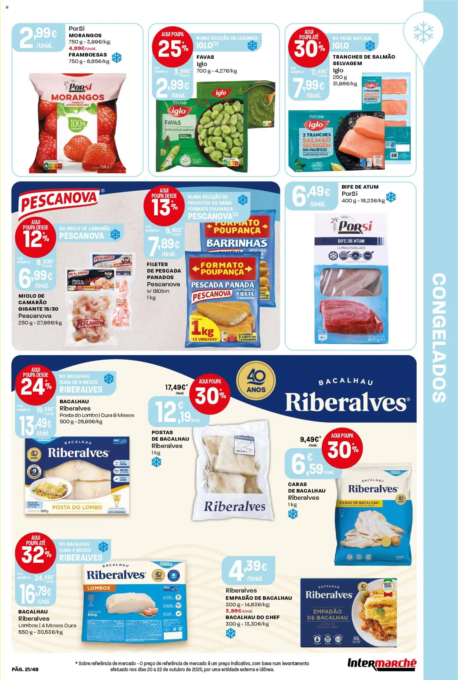 Intermarché - Black Friday │ válido de 27.11.2025 | Página: 21 | Produtos: Favas, Pescada, Base, Peixe