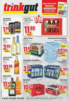 Trinkgut Prospekt 	 ab 02.03.2026 gültig