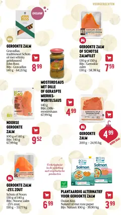 GEROOKTE ZALM, Gravadlax, traditioneel Schots of met whisky geïnfuseerd John Ross Bijv.: Gravadlax 140 g - Voorbeeld van een folder van Delhaize, geldig van 13.11.2025 | Pagina: 15