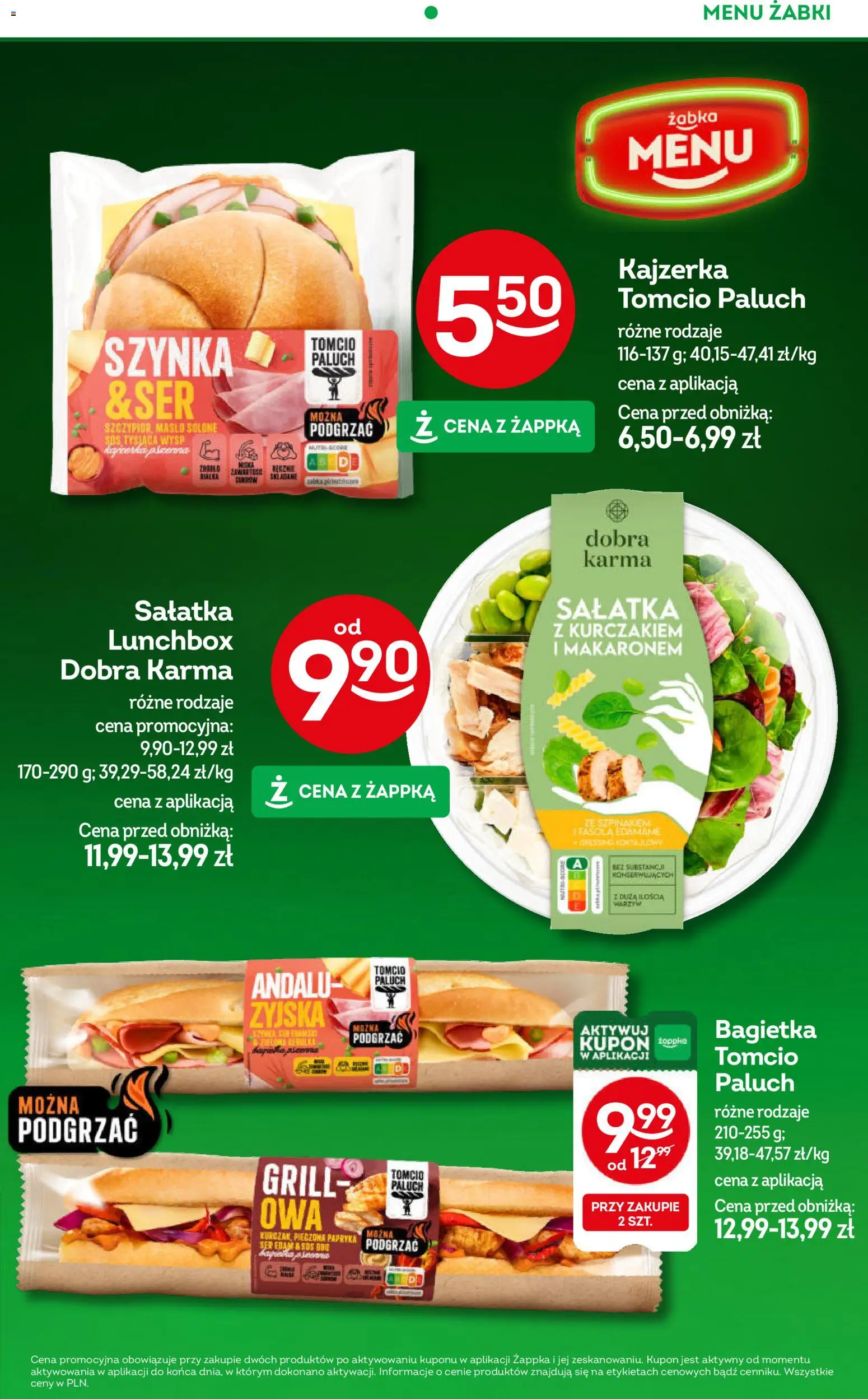 Żabka Gazetka od 14.01.2026 | Strona: 38 | Produkty: Grill, Bagietka, Ser, Sos