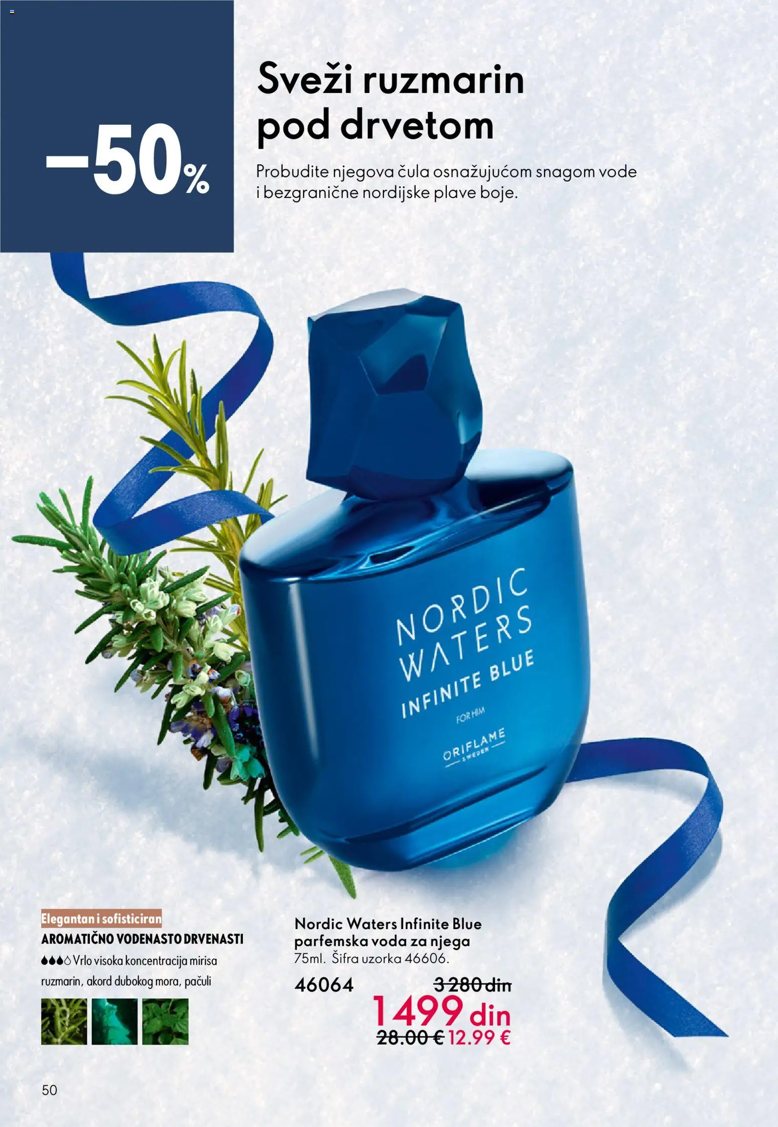 Oriflame katalog - važi od 10.12.2025 | Strana: 50 | Proizvode: Voda