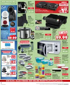 Kaufland Prospekt 	 - gültig ab dem 31.07.2025 | Seite: 20 | Produkte: Melitta, Mikrowelle, Korb, Gemüse