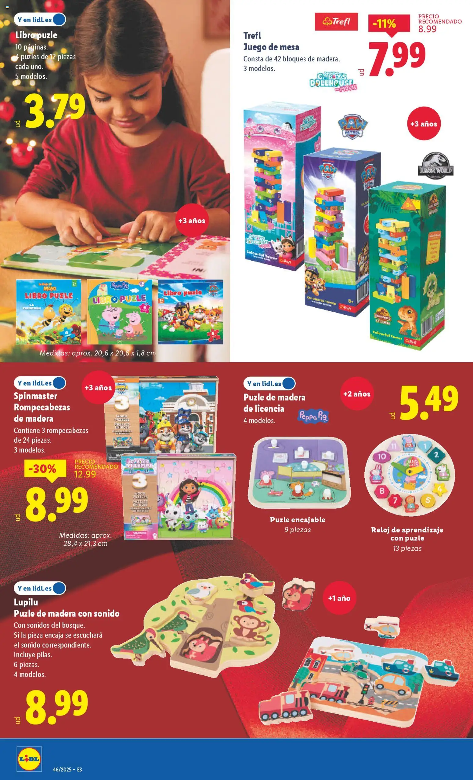 Lidl folleto de bazar │ válido desde el 10.11.2025 | Página: 14 | Productos: Reloj, Mesa