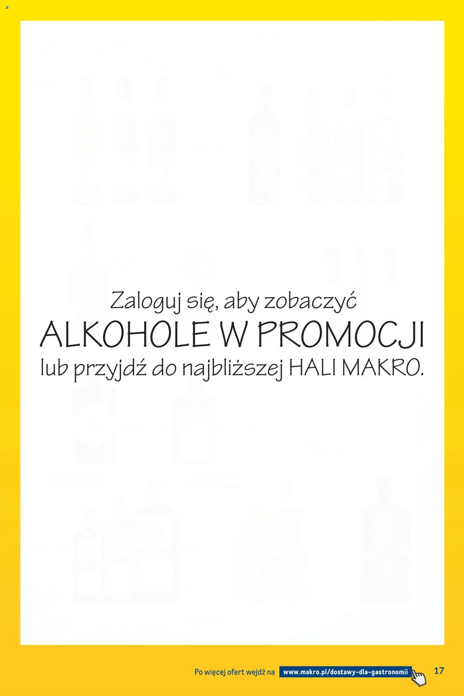 Makro gazetka - Dostawy dla gastronomii od 03.04.2026 | Strona: 17