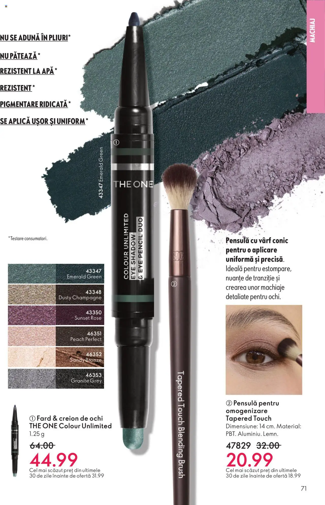Noul catalog Oriflame – valabil de la 12.11.2025 | Pagină: 71 | Produse: Machiaj, Creion de ochi