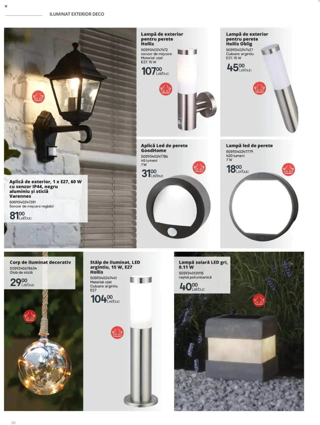 Noul catalog Brico Depot – valabil de la 28.03.2025 | Pagină: 30 | Produse: T cetveli, Babak, Lampă