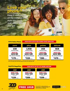 MTN specials catalogue – valid from 09.03.2026 | Page: 18 | Products: Data, Sim, Phone
