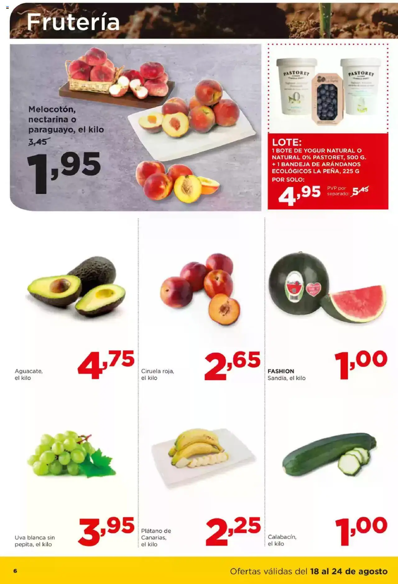 Alimerka folleto Castilla y León │ válido desde el 18.08.2025 | Página: 6 | Productos: Yogur, Bandeja