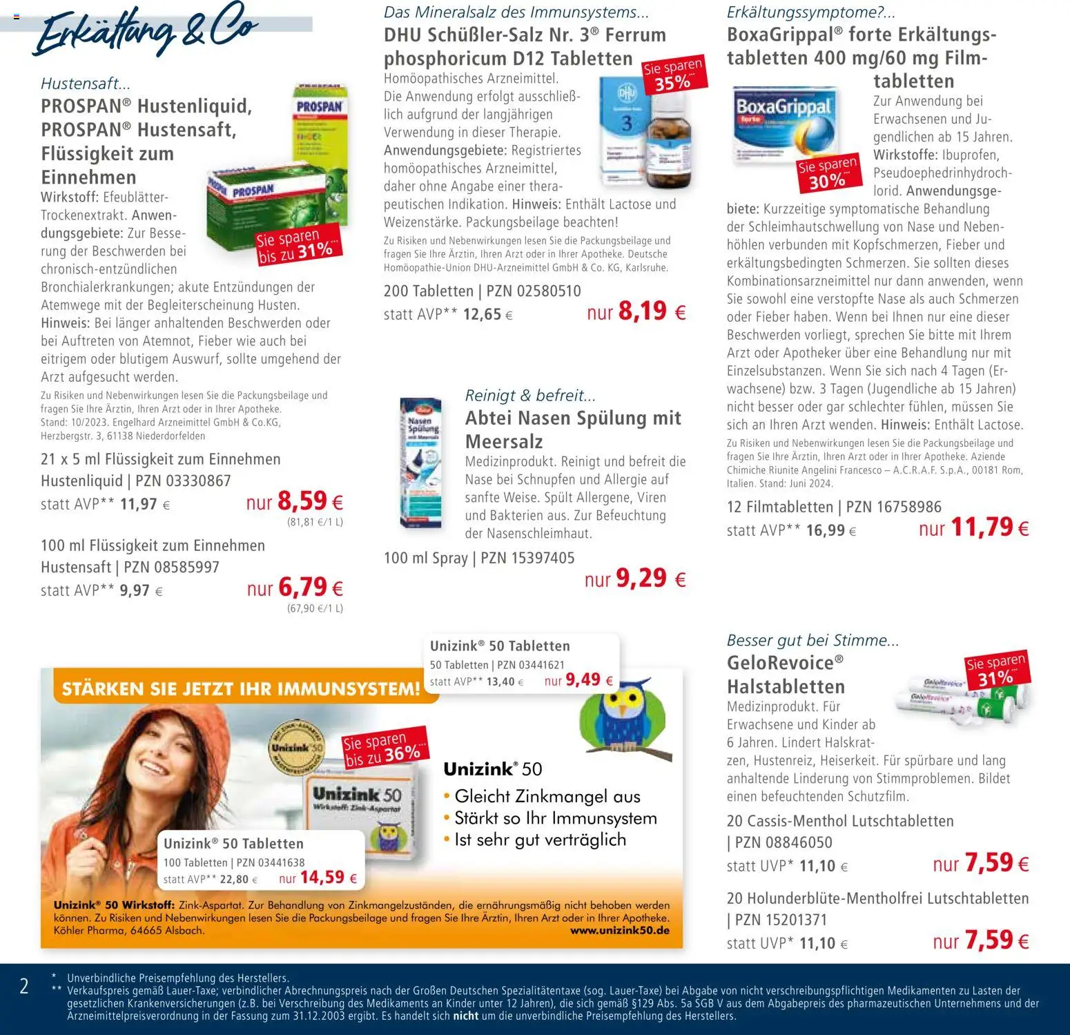 Apotal Prospekt 	 – gültig ab 08.12.2025 | Seite: 2 | Produkte: Spülung