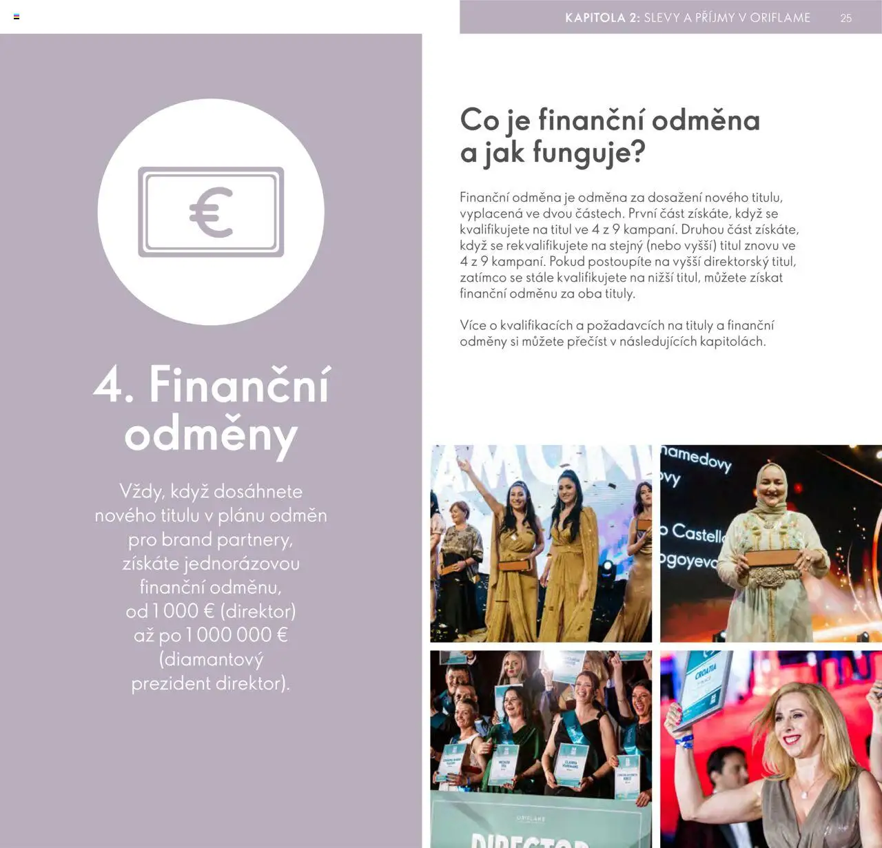 Oriflame katalog Plán odměn pro Brand Partnery od 10.04.2025 | Strana: 25