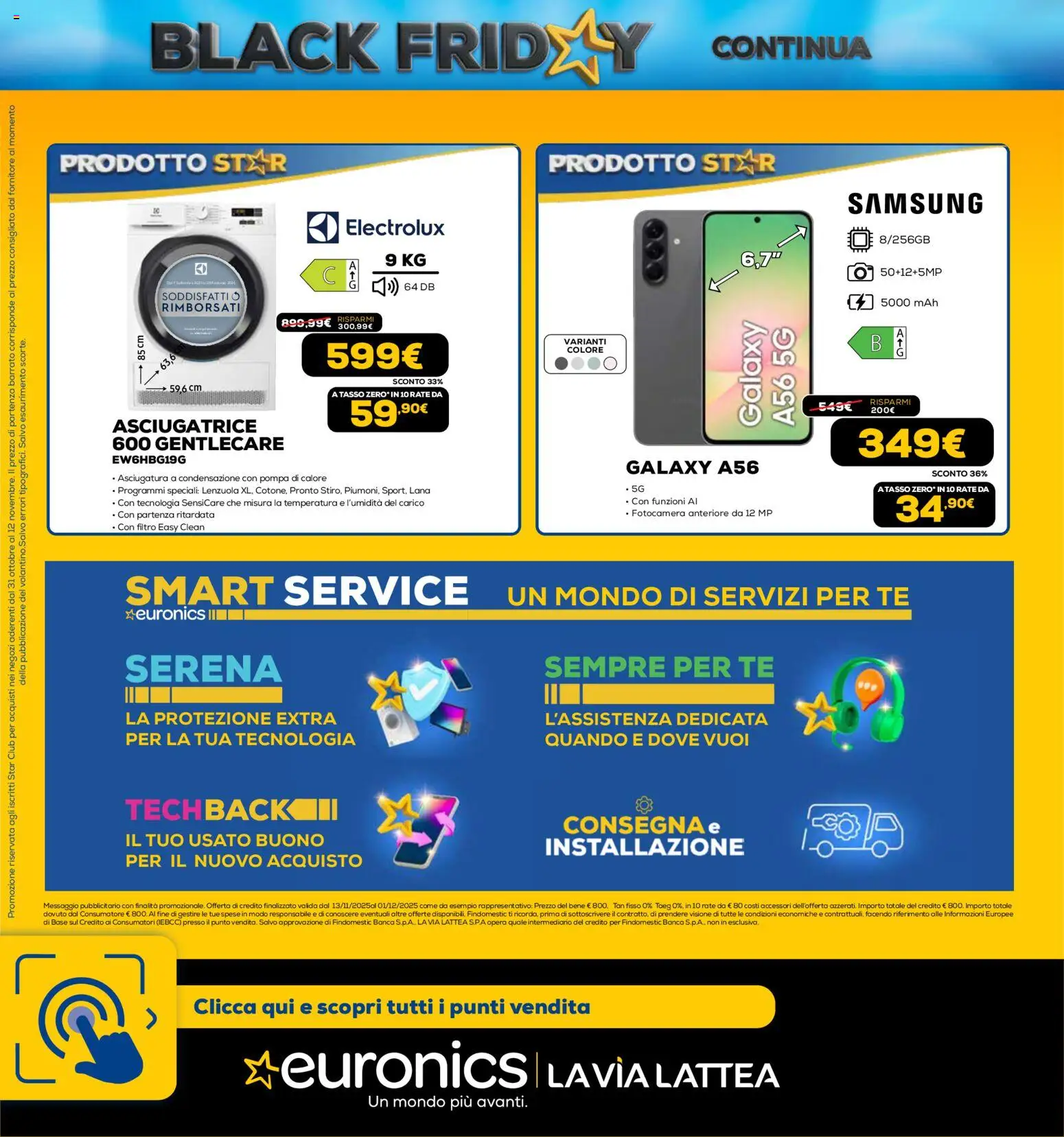 Volantino Euronics del 13.11.2025 | Pagina: 56