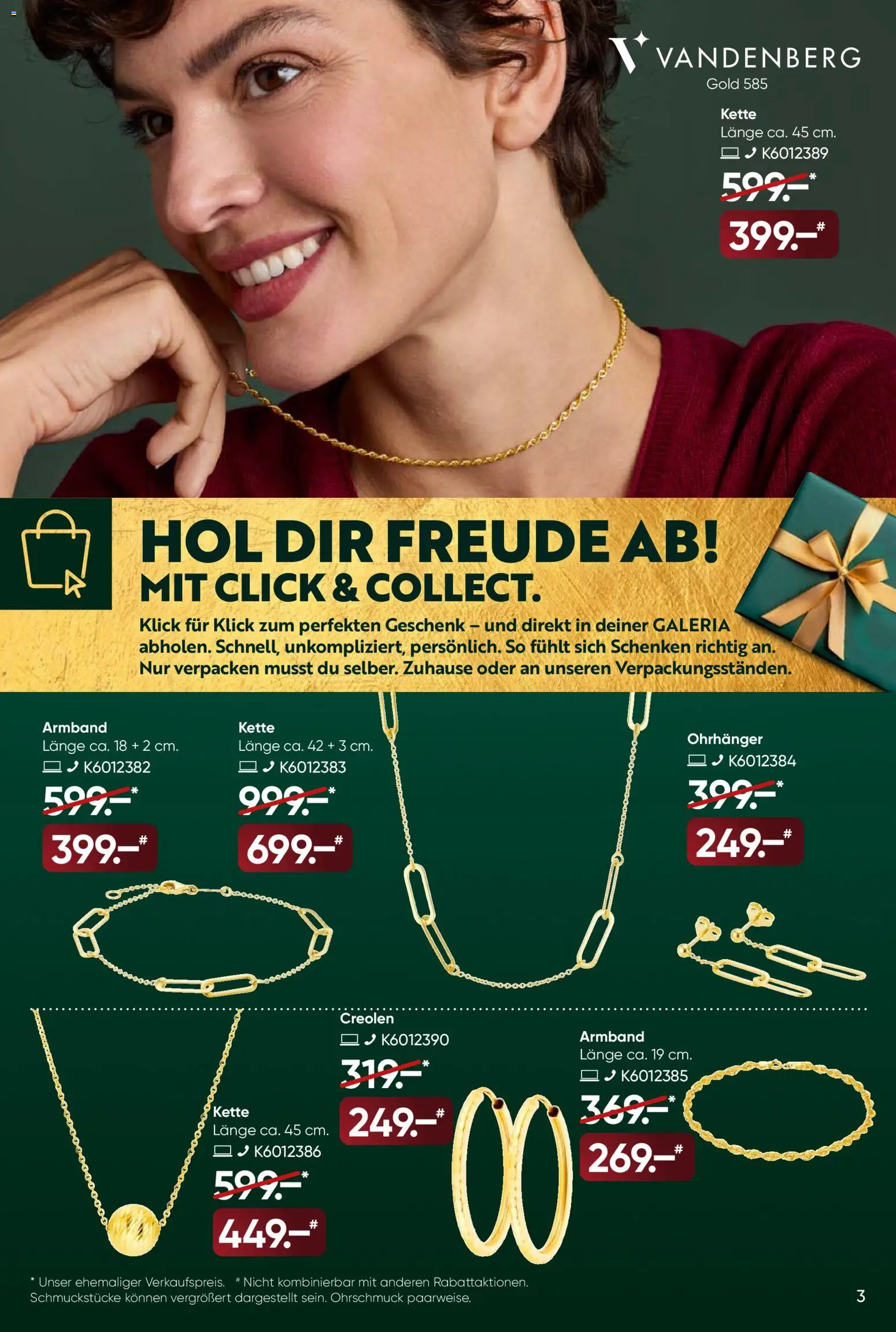 Galeria Karstadt Kaufhof Prospekt 	 – gültig ab 17.12.2025 | Seite: 3