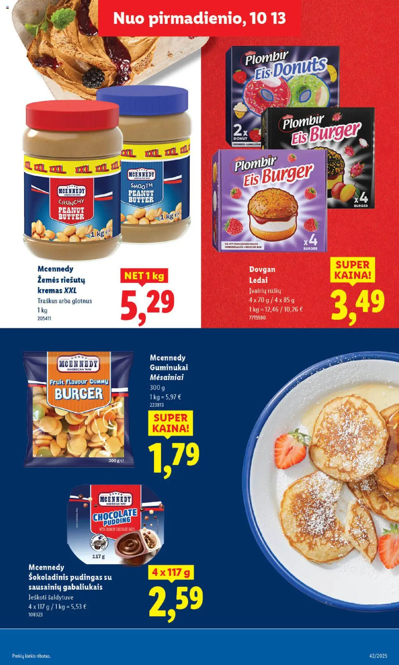 LIDL akcijos nuo 16.10.2025 | Puslapis: 27 | Prekių: Ledai, Kremas, Guminukai