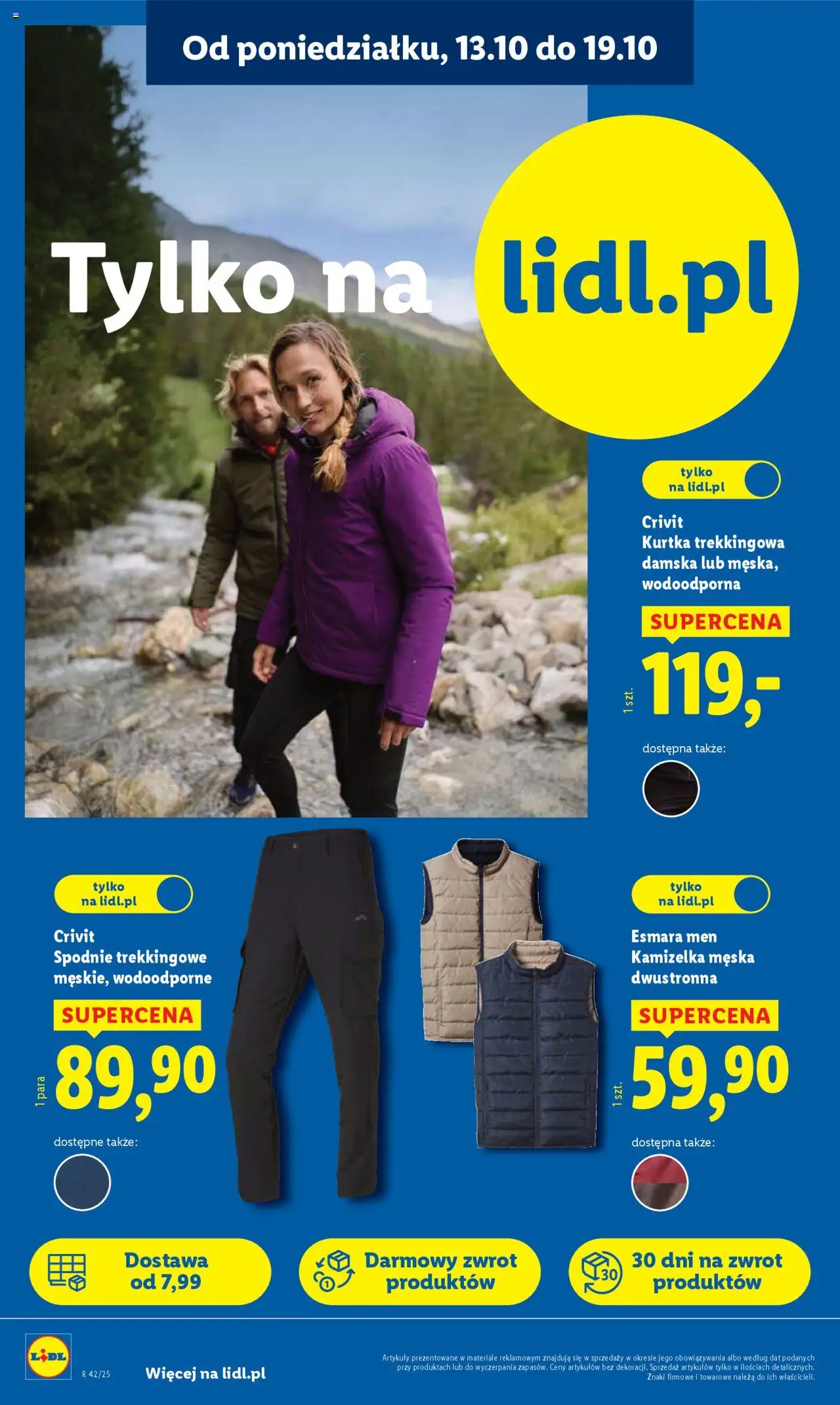Lidl Katalog od 13.10.2025 | Strona: 24 | Produkty: Kamizelka, Kurtka, Spodnie
