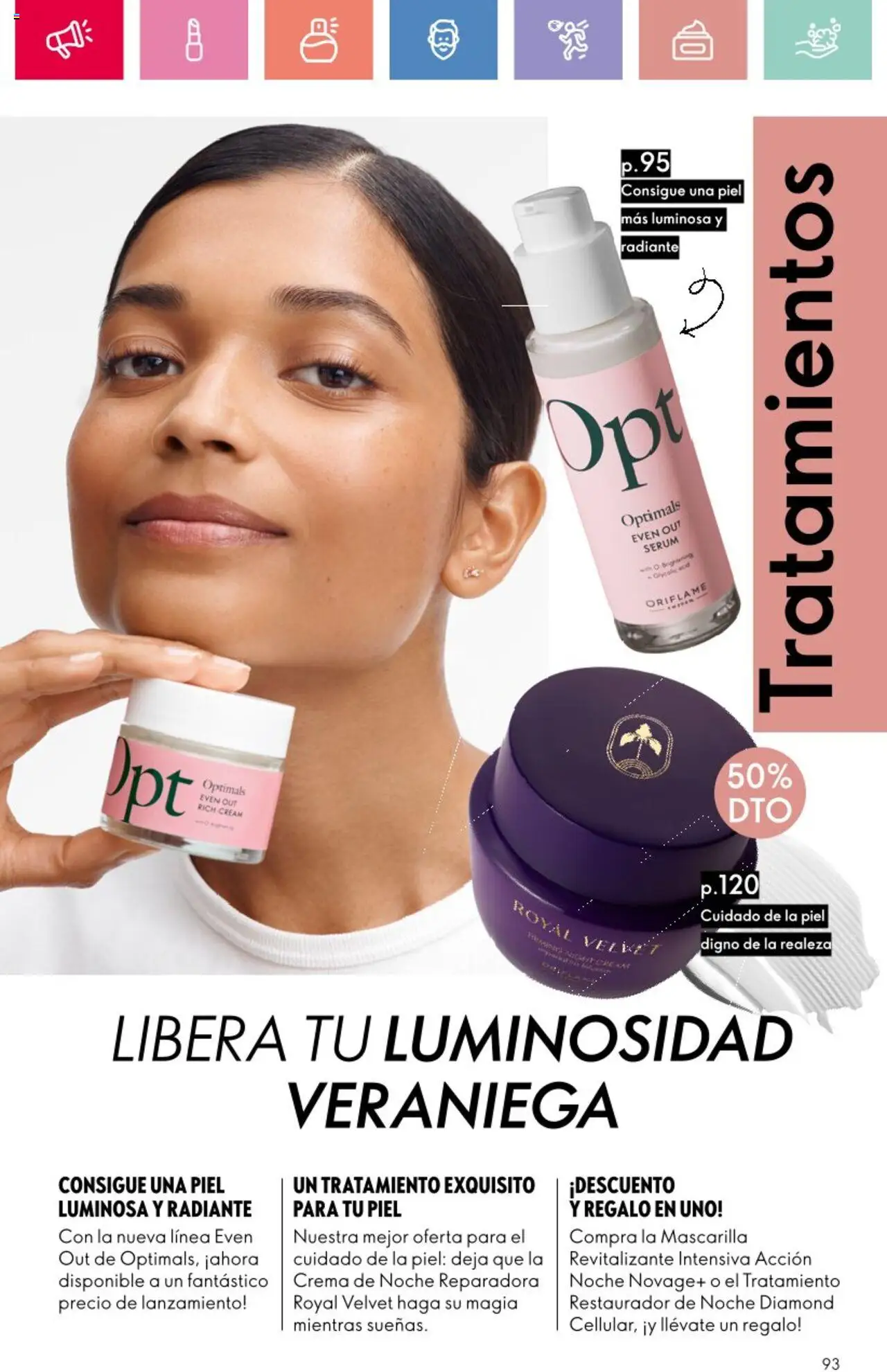 Oriflame - Catálogo Campaña 9 │ válido desde el 22.06.2025 | Página: 93 | Productos: Sérum, Crema, Crema de noche