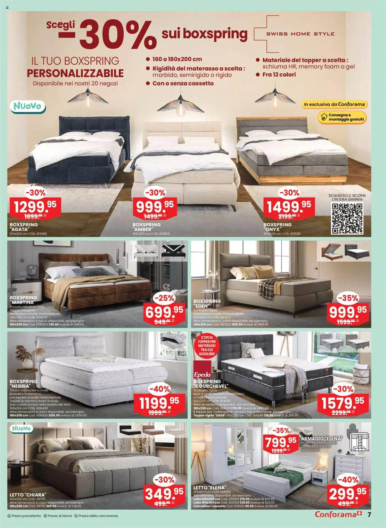 Conforama Aktionen ab 06.08.2025 | Seite: 7 | Produkte: Topper