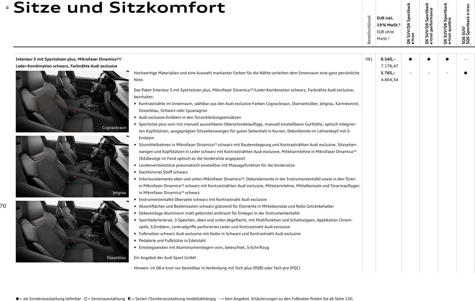 Audi Prospekt 	 – gültig ab 28.10.2025 | Seite: 70
