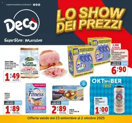 Anteprima del volantino Decò MaxiStore - Napoli catalogo valido a partire dal 23.09.2025