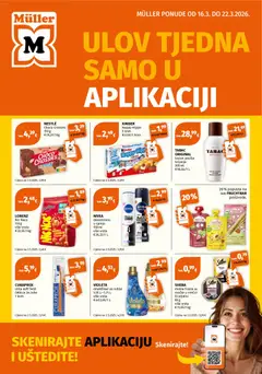 Katalog Müller - Pregled kataloga iz trgovine Müller, vrijedi od 16.03.2026