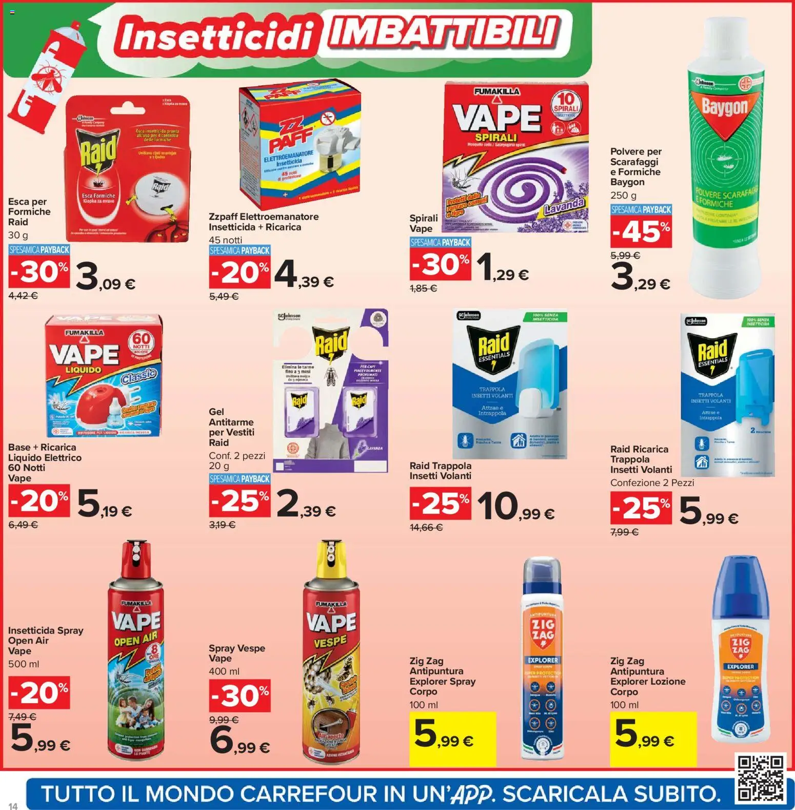 Volantino Carrefour del 21.04.2026 | Pagina: 14 | Prodotti: Lavanda, Insetticida