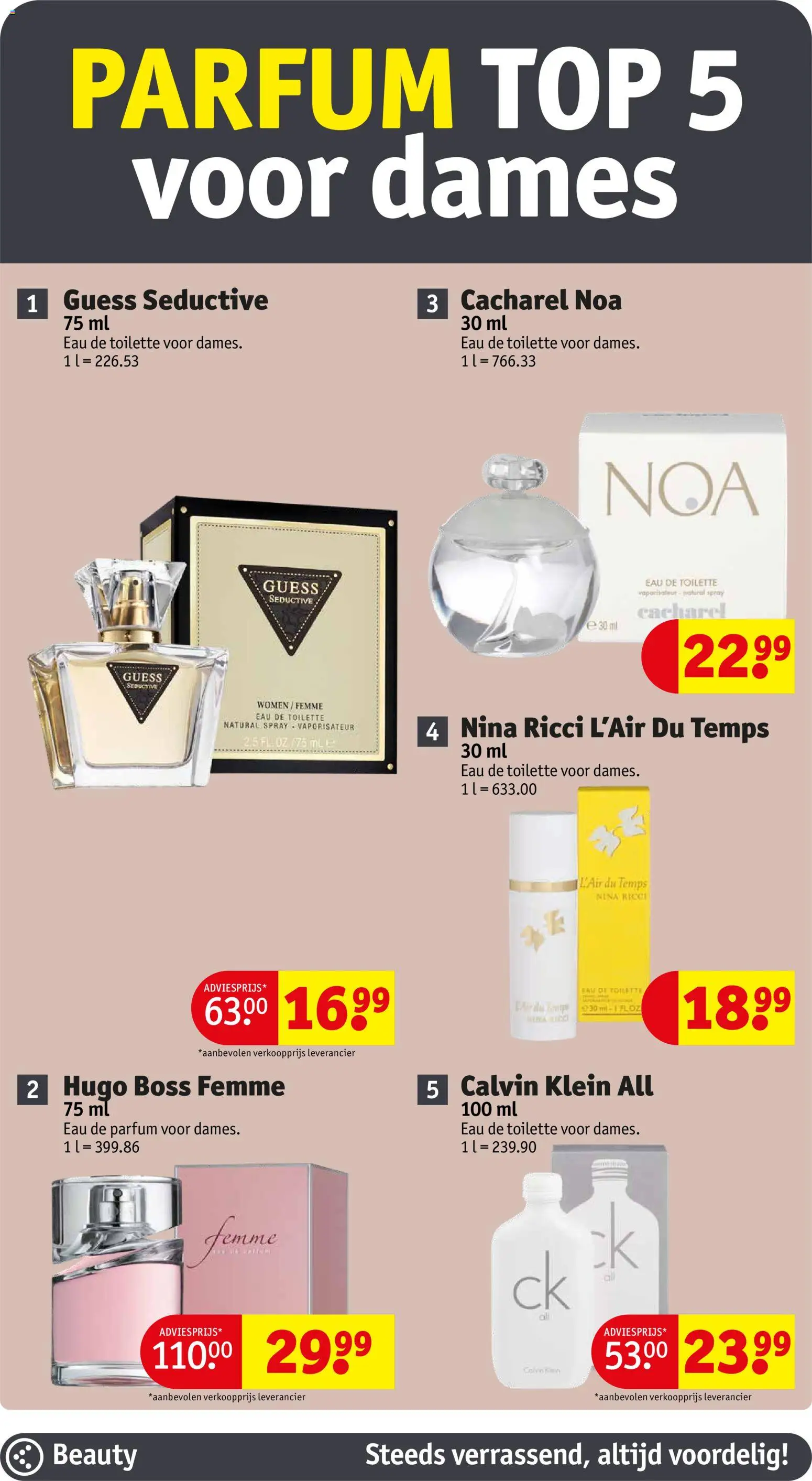 {H1} | Pagina: 17 | Producten: Parfum, Eau de toilette