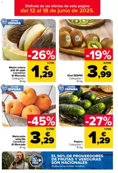 Carrefour folleto │ válido desde el 09.06.2025 | Página: 7 | Productos: Φορτιστής, Στιγμιαίος καφές, Kiwi, Melocotón amarillo