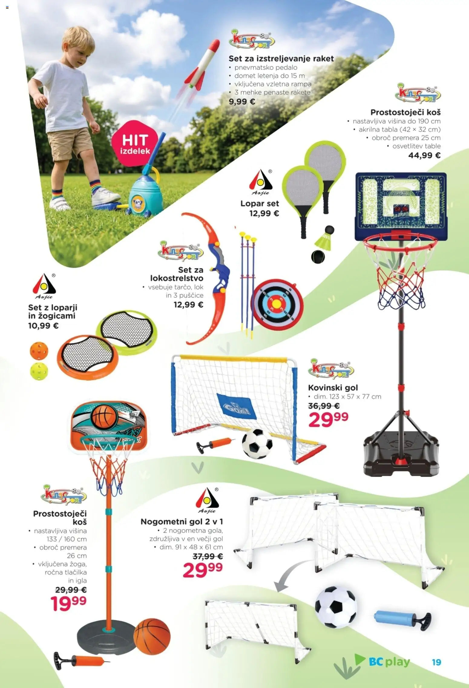 Novi Baby center katalog ponudbe – veljaven od 12.03.2026 | Stran: 19 | Izdelki: Kos