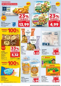 Kaufland gazetka od 26.06.2025 | Strona: 32 | Produkty: Krewetki, Warzywa na patelnie, Paluszki, Lody Magnum