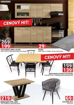 Merkury Market leták platný od 01.11.2025 | Strana: 20 | Produkty: Kuchynská linka, Rozkladací stôl, Stôl, Jedálenská zostava