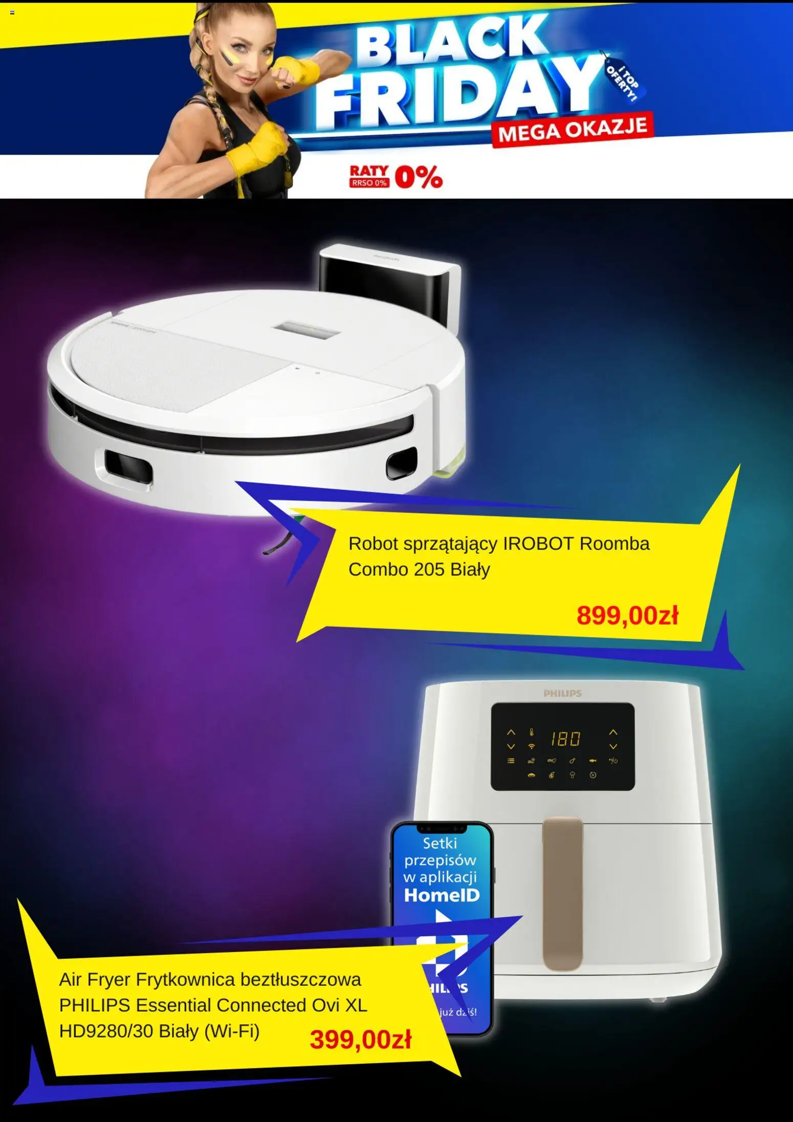 Mediaexpert Black Friday od 21.11.2025 | Strona: 6 | Produkty: Top, Robot, Frytkownica, Frytkownica beztłuszczowa