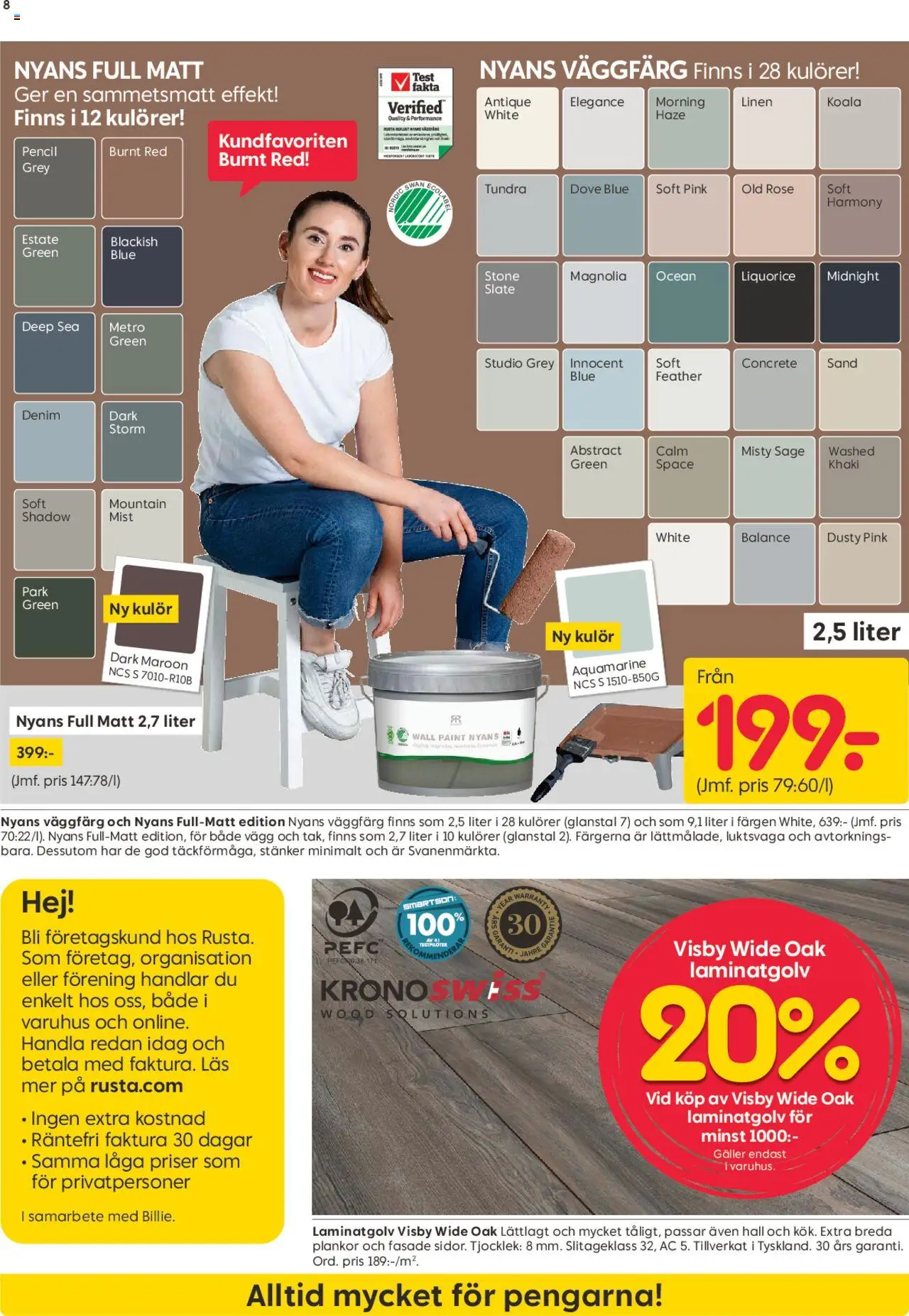 Rusta reklamblad aktuell från 18.08.2025 | Sida: 8 | Produkter: Galler, Häll