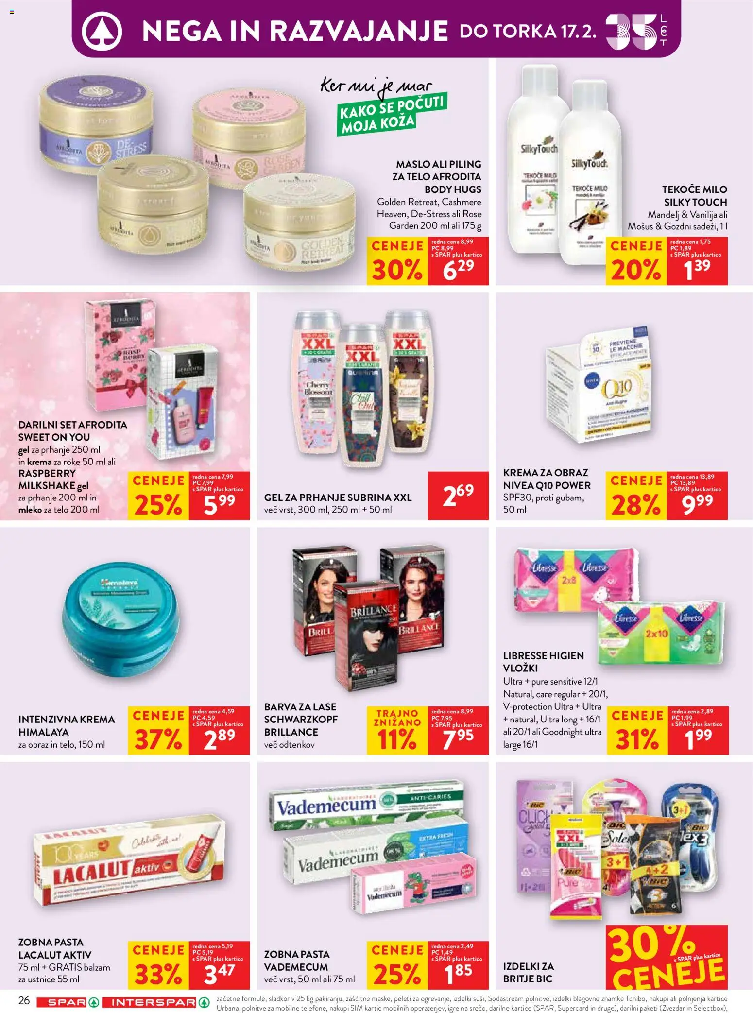 Novi Spar katalog ponudbe – veljaven od 11.02.2026 | Stran: 34