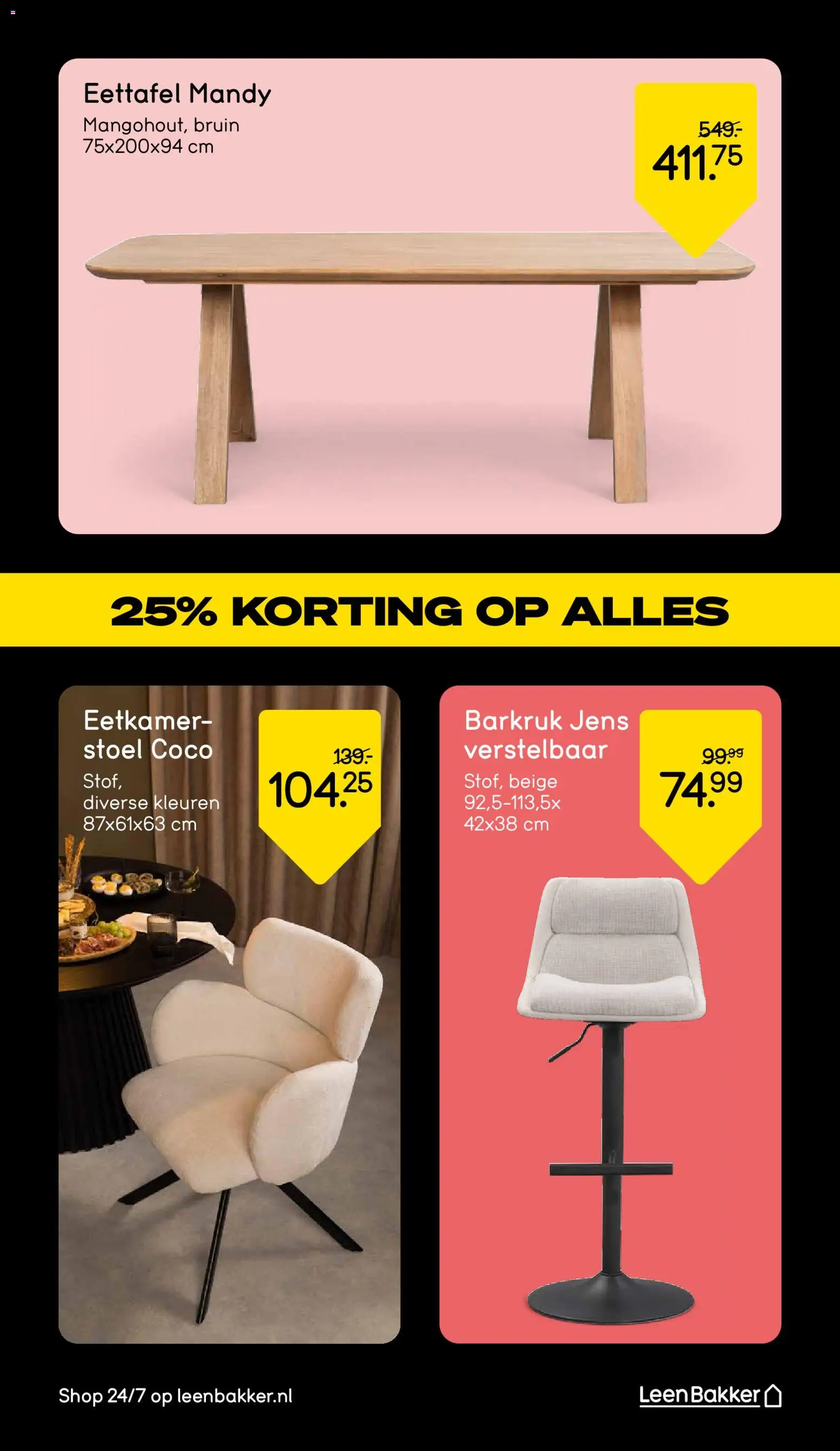 {H1} | Pagina: 2 | Producten: Stoel