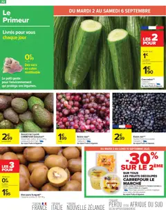  | Page: 34 | Produits: Melon, Sac, Raisin, Kiwi